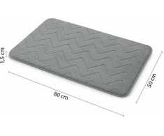 KILIMĖL VONIOS GEDY MOUSSE 50X80 PILK