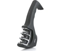 GEFU COLT Pull through peilis sharpener Juodas, Nerūdijantis plienas