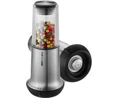GEFU X-PLOSION® druskos ir pipirų malūnėlis M, sidabrinė