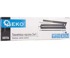 Geko 3 viename rankinis riebalų švirkštas (kasetė, maišelis, atskiras) (10)