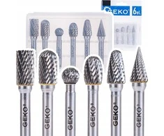 Geko 6 mm skersmens metalinių pjovimo įrankių rinkinys, 6 vnt. (20/40)