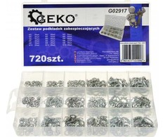 „Geko“ APSAUGINIŲ PLOVIMŲ RINKINYS 720VNT (20) G02917 GEKO