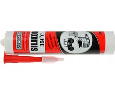 Geko Aukštos temperatūros silikoninis raudonas 300ml(15)