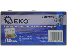 Geko automobilio saugiklių rinkinys, 120 vnt. (5/20)