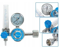 Geko CO2/ARGONO reduktorius su rotametru (10)
