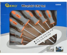 Geko CRV atsuktuvai 9 vnt. GEKO (pilkai oranžinė) (20)
