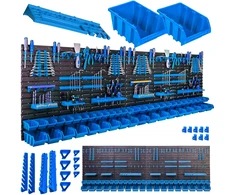 Geko Darbastalis įrankių lenta – 8 paneilių rinkinys 2304×780mm + 132 priedai (1) (5903418307226)
