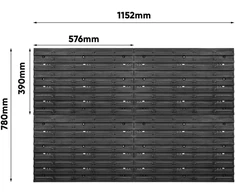 Geko Darbastalis įrankių lentai – 4 dalių 1152×780 mm rinkinys + 65 priedai (1) (5903418307233)