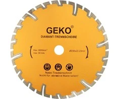 Geko deimantinis diskas 230 mm gilus pjovimas (G00226)