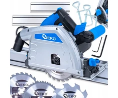 Geko Diskinis pjūklas su kreipiančiąja juosta 1200 W 165 mm (2)