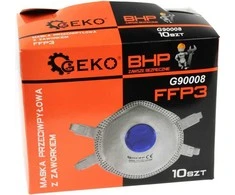 Respiratorius su vožtuvu FFP3 GEKO G90008