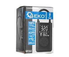 Geko Dviračio/automobilio kompresorius 4000mAh 84W (30)