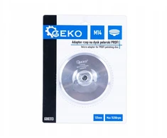 Geko aliuminio Velcro poliravimo diskas 125 mm M14 PROFI (40)