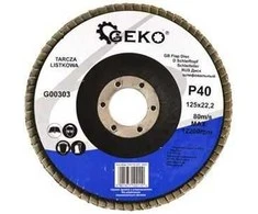 Geko Flap diskas 125 mm P40 (10/200)