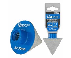 Geko deimantinis kūginis pjaustytuvas 2-50mm M14 (50)