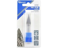 Geko Frez-pilnik do metalu 12x25mm trzpień 6mm (stożkowy) (200)