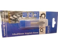 Geko Freza metalui kieta 10x25mm, kotas 6mm
