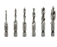 Geko HSS srieginių grąžtų rinkinys M3-M10, 6 vnt. (100)