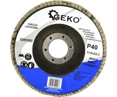 Geko juostelės diskas 115mm P40 (G00300)