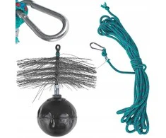 Geko Kaminų valymo rinkinys, ilgis 10 m, skersmuo 175 mm, 1,7kg (1)