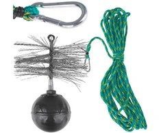 Geko Kaminų valymo rinkinys, ilgis 10 m, skersmuo 150 mm, 1,3kg (1)