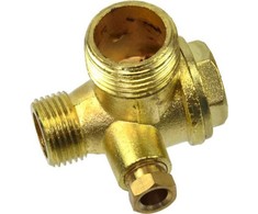 Geko kompresoriaus atbulinis vožtuvas 1/2''x3/8x1/4'' (G80308)