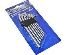 Geko Kpl. kluczy torx T10-T40 7el. (12/60)