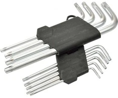 Raktų TORX rinkinys T10-T50 9vnt. 170 mm GEKO G01705
