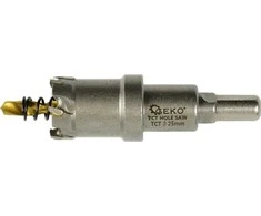 Geko Karbido skylių pjūklų metalui rinkinys su titano grąžtais, 10 vnt., 16–53 mm (10)