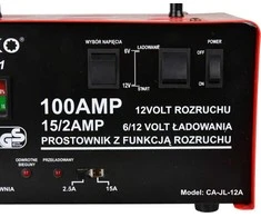 Geko lygintuvas su paleidimo 100A 6/12V GEKO(1)