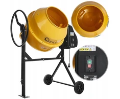 Geko #Mašina maišanti betoną 120L 550W (1)