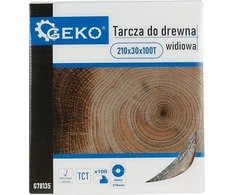 Geko Medienos pjūklo diskas 210x30x100T (50)