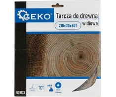 Geko Medienos pjūklo diskas 210x30x60T (50)