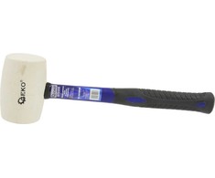 Geko Młotek gumowy rączka drewniana 600g