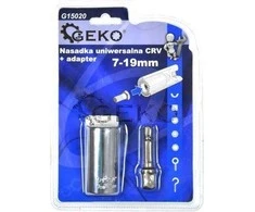 GEKO NASADKA UNIWERSALNA 7-19mm +ADAPTER