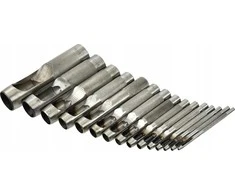 Geko odinių skylmušų rinkinys, 15 vnt., 2–22 mm (10/20)