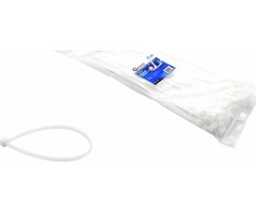 Geko nailoniniai kabelių raiščiai balti 550x9,0 mm UV 50 vnt (50)