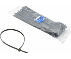 Geko nailoniniai kabelių raiščiai juodi 550x9,0 mm UV 50 vnt (50)