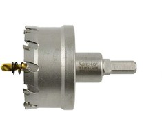 Geko Otwornica widiowa - koronka do metalu 60mm su wiertłem tytanowym (60)