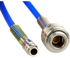 Spiralinė žarna (kieta) orui 5x8 mm 15m su greito fiksavimo antgaliais GEKO G01103