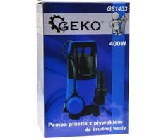 Geko PLASTIKINIS SIurblys nešvariam VANDENIUI SU PLŪDE 2 TIPO (4) G81453 GEKO
