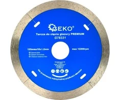Deimantinis diskas Geko PCN 125x22x1.2mm