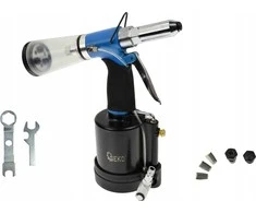 Geko Pneumatinis kniediklis su automatiniu kniedžių prisiurbimu 2,4–6,4 mm (10)