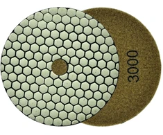 Geko Diskas Deimantinis Sausam Poliravimui 125mm 3000