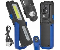 Geko POWERBANK dirbtuvių lempa su magnetu ir LED COB reguliavimu 5W + 3W 2000mAh 400lm IP44 (10/40)