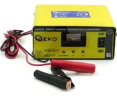Geko LCD mikroprocesorinis lygintuvas 6/12V 15A (1/28) G80036