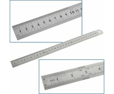 GEKO LINIJUOTĖ IŠ NERŪDIJANČIO PLIENO 300mm