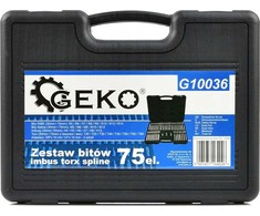 Geko Rinkinys bitów imbus torx spline 75el. (5)