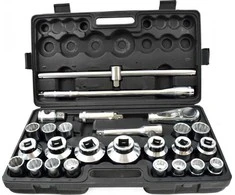 Geko #Rinkinys veržliarakčiai 26vnt 3/4" 21-65 12 kampų (1)