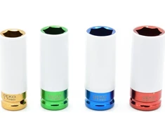 Rzov Hlavice Z Lehkch Slitin 4 Ks 17 Mm 19 Mm 21 Mm 22 Mm GEKO